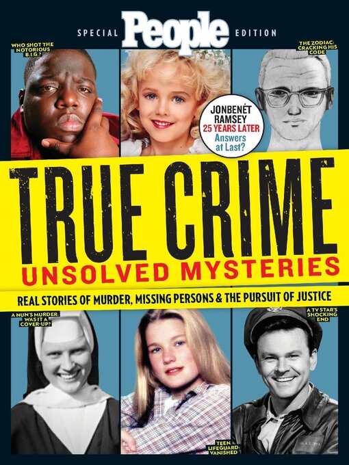 Title details for PEOPLE True Crime Unsolved Mysteries by Dotdash Meredith - Available